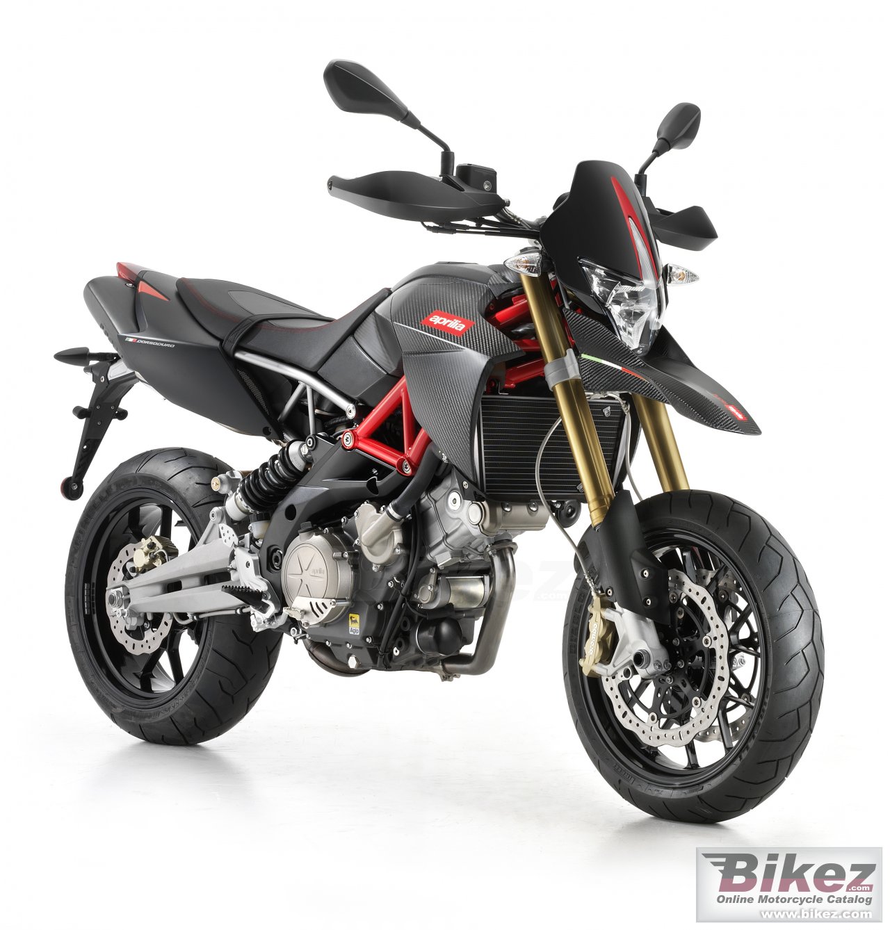 Big Aprilia dorsoduro 750 factory picture and wallpaper from Bikez.com